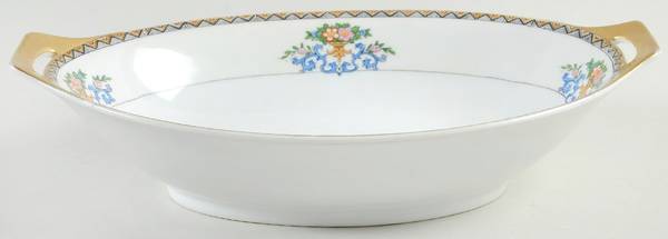 The Modena 11" Oval Vegetable Bowl