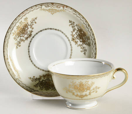 Monterey (Empire) Footed Cup & Saucer Set
