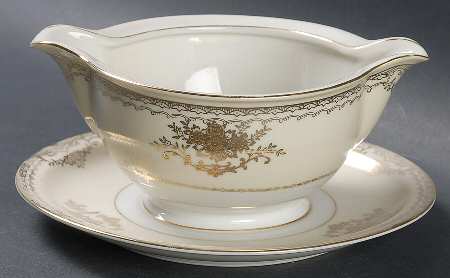Monterey (Empire) Gravy Boat with Attached Underplate