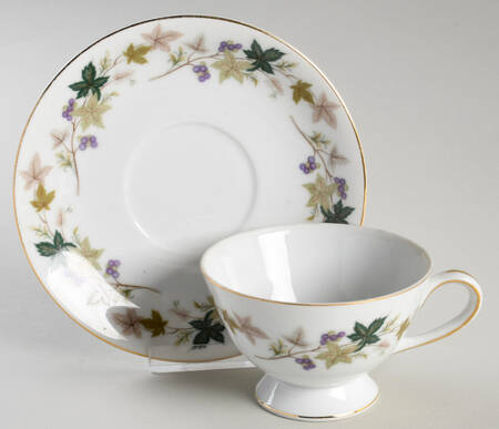 Moselle Footed Cup & Saucer Set