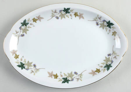 Moselle 12" Oval Serving Platter by Meito