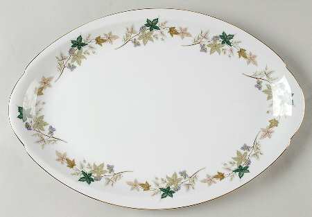 Moselle 16" Oval Serving Platter by Meito