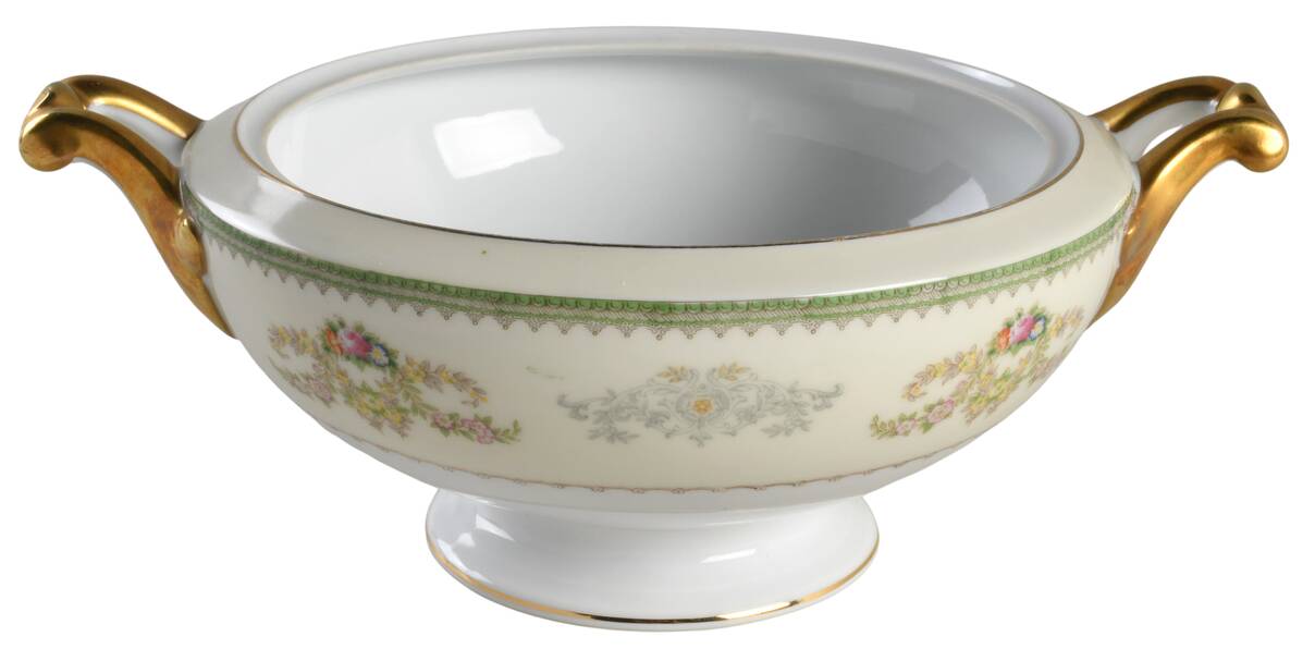 Murel Muriel (Multicolor Floral) Round Vegetable No Lid