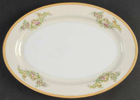 N1055a 12" Oval Serving Platter