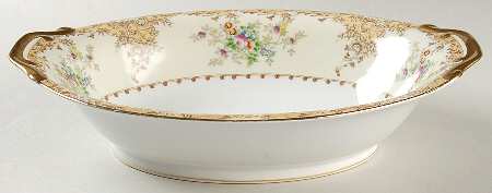N1602 11" Oval Vegetable Bowl
