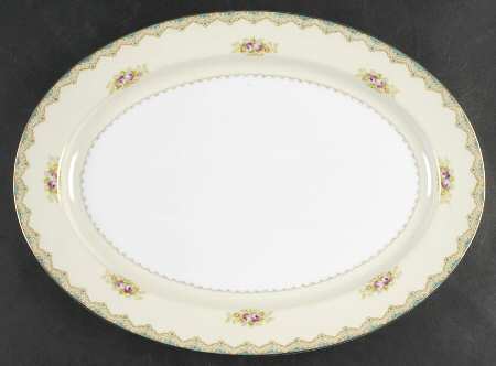 N1916 16" Oval Serving Platter