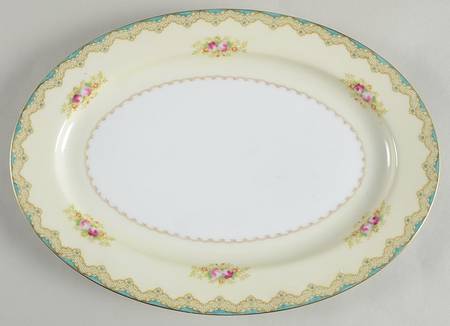 N1916 12" Oval Serving Platter