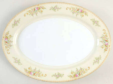 N1930 14" Oval Serving Platter