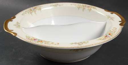 N1930 Round Divided Vegetable Bowl