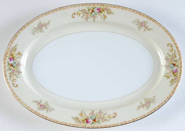 N1930 12" Oval Serving Platter