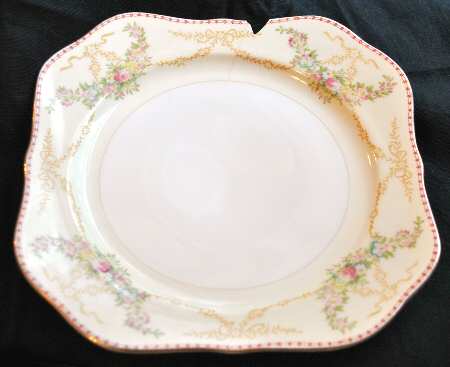 Norman Square Salad Plate