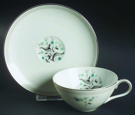 Orleans Flat Cup & Saucer Set