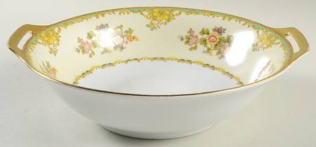Paris Green 10" Round Vegetable Bowl