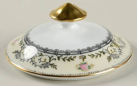 Paris Dark Gray Lid for Sugar Bowl