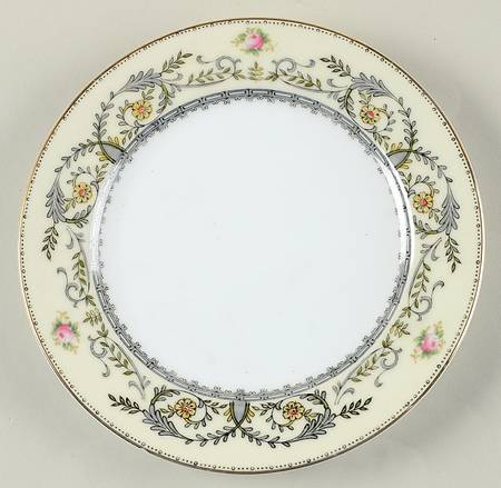Paris Dark Gray Bread & Butter Plate