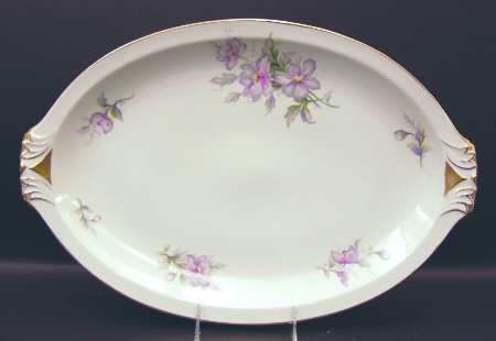 Pastelle Orleans 17" Oval Serving Platter