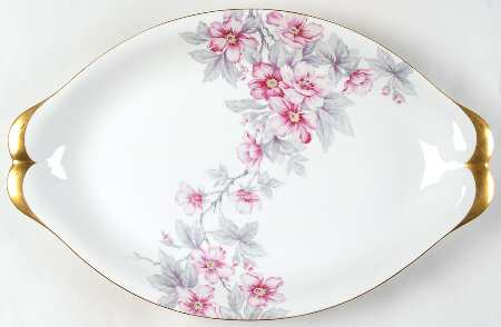 Pink Radiance  18" Oval Serving Platter