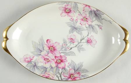 Pink Radiance  13" Oval Serving Platter