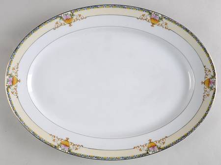 Plaza 13" Oval Serving Platter