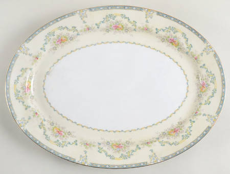 Rochambeau 16" Oval Serving Platter