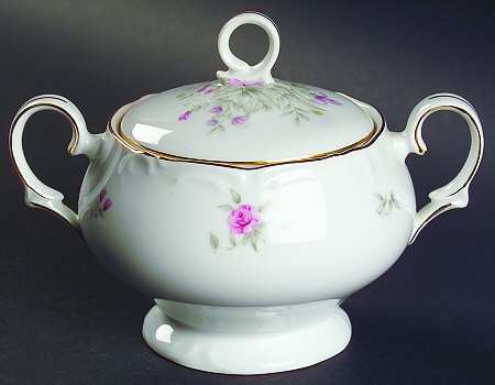 Rose Lane Sugar Bowl & Lid