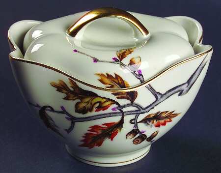 Royal Oak Sugar Bowl & Lid