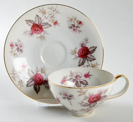 Rosanne Flat Cup & Saucer Set