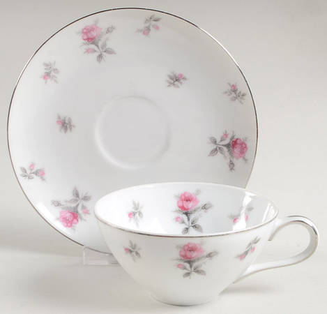 Rosechintz Flat Cup & Saucer Set