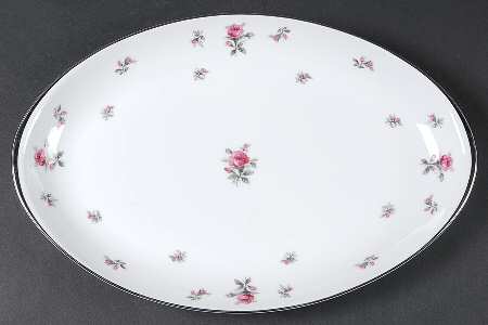 Rosechintz 13" Oval Serving Platter