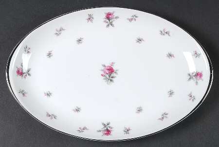 Rosechintz 12" Oval Serving Platter