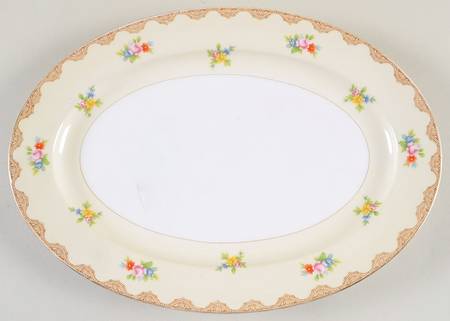 Rosetta 12" Oval Serving Platter