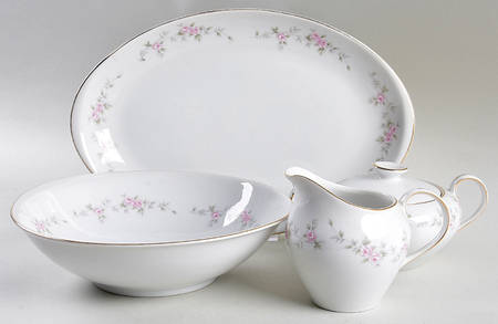 Rose Vine 5 Piece Hostess Set