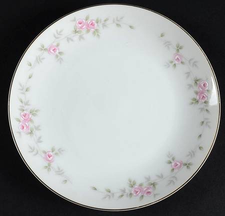Rose Vine Bread & Butter Plate