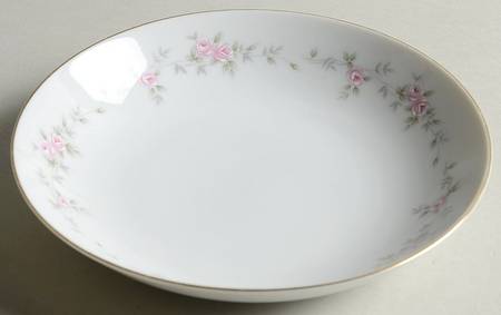 Rose Vine Coupe Soup Bowl