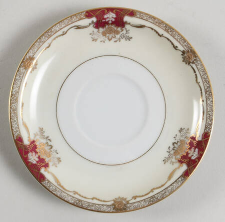 Savona (Empire Shape) Saucer for Footed Cup by Meito