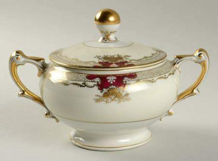 Savona (Empire Shape) Sugar Bowl & Lid