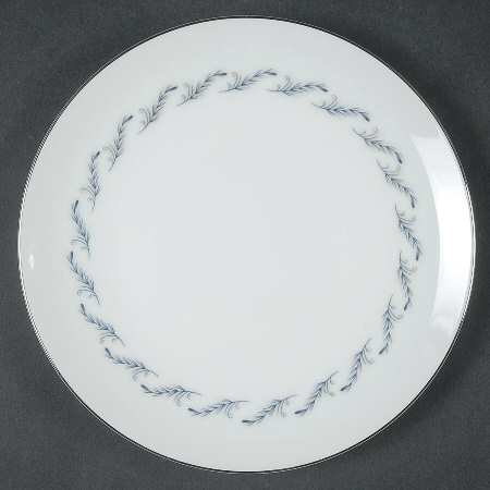 Sculpture (Blue Leaves) Bread & Butter Plate