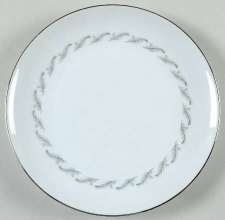 Sculpture (Blue Leaves) Salad Plate