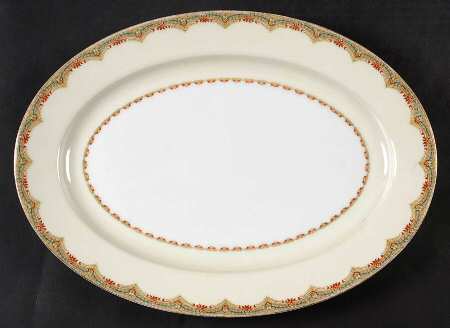 Seville 14" Oval Serving Platter