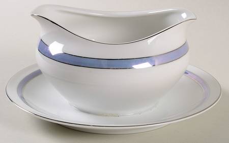 Sparta Gravy Boat with Attached Underplate