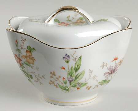 Spring Garden Sugar Bowl & Lid