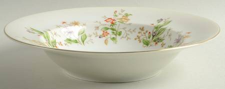 Spring Garden Rim Soup Bowl