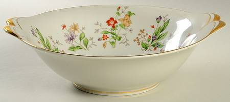 Spring Garden 10" Round Vegetable Bowl