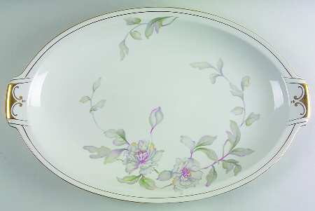Spring Time 17" Oval Serving Platter