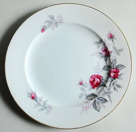 Spring Rose Salad Plate