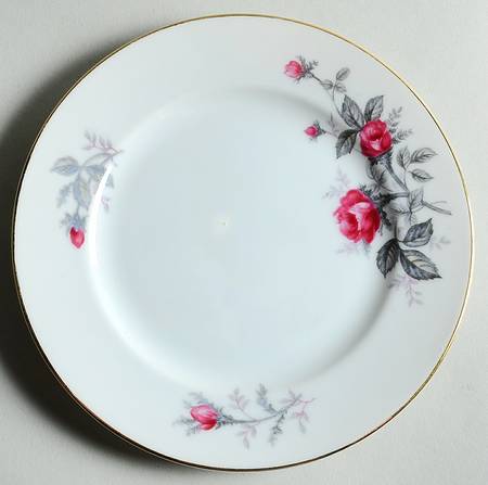 Spring Rose Bread & Butter Plate