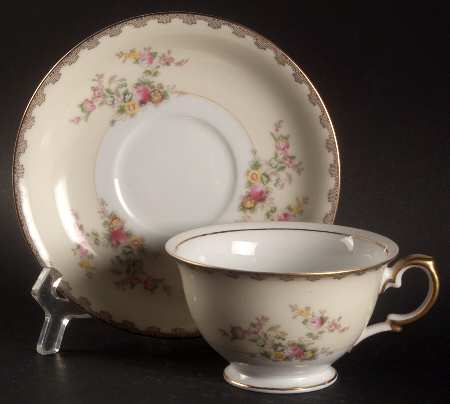 Suffolk Footed Cup & Saucer Set