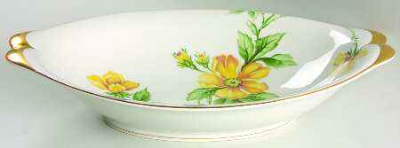 Sun Glory 12" Oval Vegetable Bowl