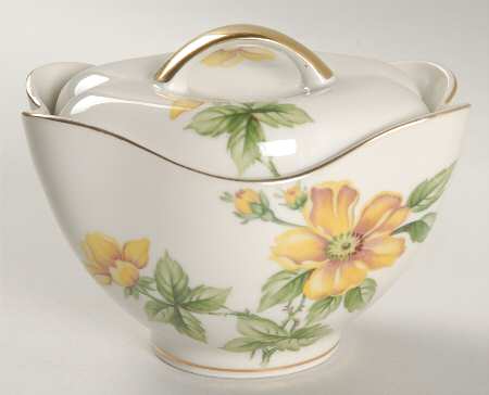Sun Glory Sugar Bowl & Lid