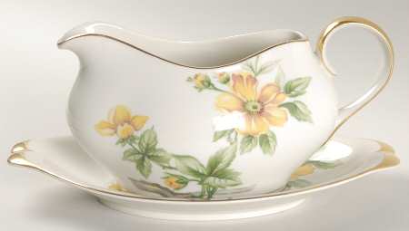 Sun Glory Gravy Boat & Underplate